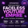 Build a Faceless YouTube Empire in 2026 — No Face, No Camera, No Guesswork